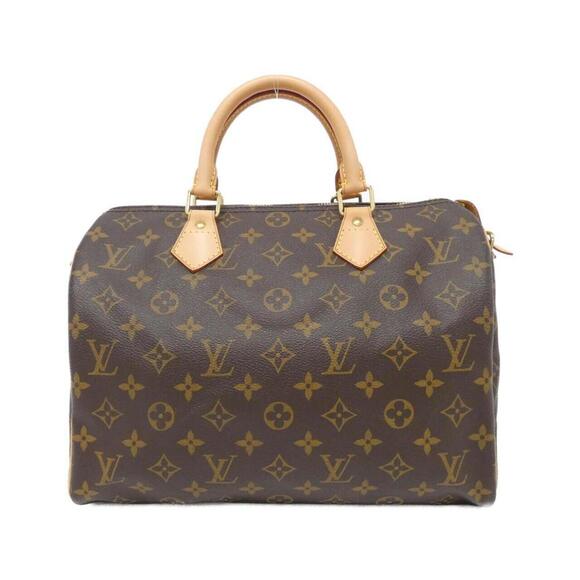 LOUIS VUITTON Brown Monogram Speedy 30 Boston Bag - Picture 1 of 7